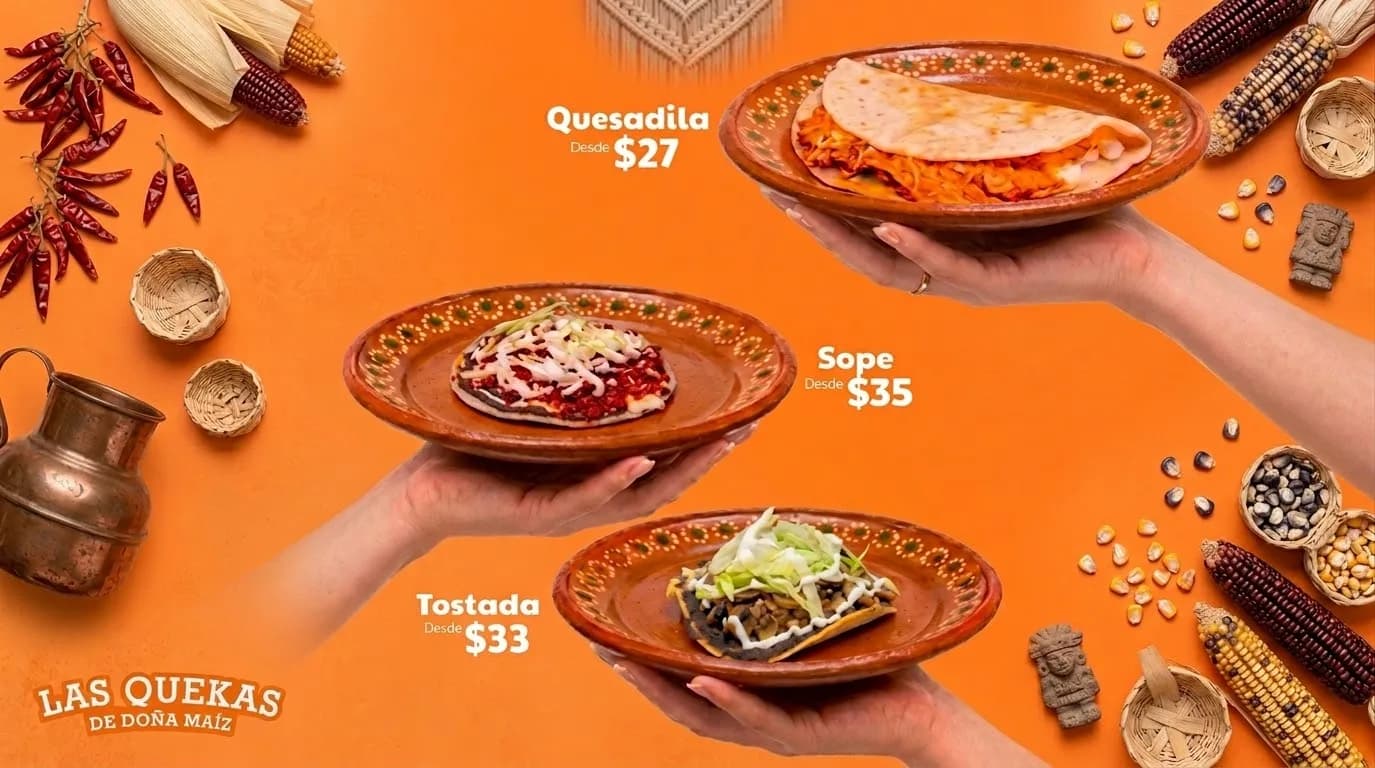 ANTOJITOS DESDE $27 🌮